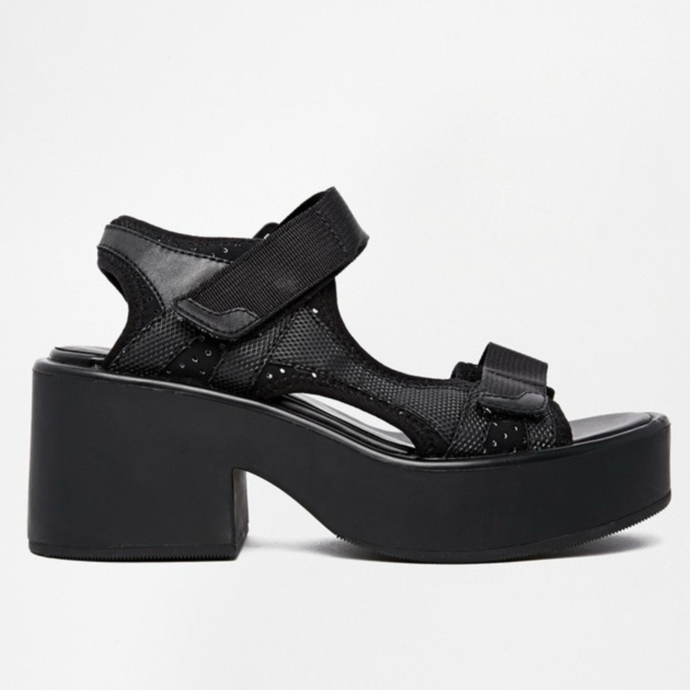 Vagabond Emma Velcro Platform Sandals